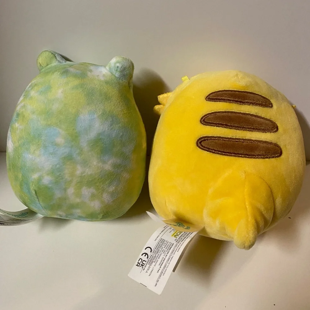 Squishmallows Bundle Lanai Frog Bertwin Bearded Dragon Indie Hermit Crab Elodie
